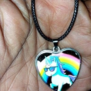 Cute girls Unicorn Necklace